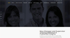 Desktop Screenshot of new-manager-training.com